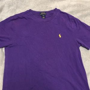 Polo purple tee shirt